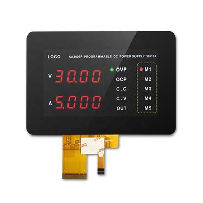 CTP ile 480x272 4.3 inç TFT LCD Modül Ekran, 12 O'clock, ST7282, RGB-24bit TN Ekran
