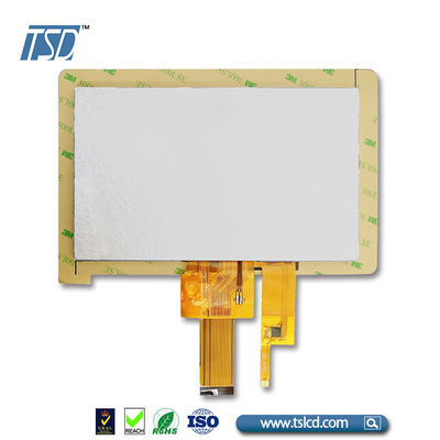 7 Kapasitif TFT LCD Modül 800x480 800cd/M2 Parlaklık RGB Arayüzü