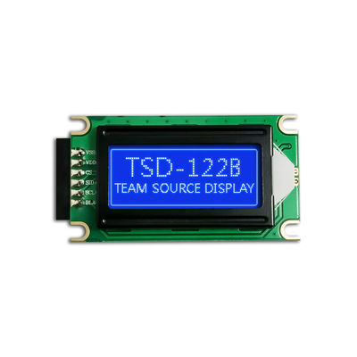 ST7066U-01 Karakter LCD Modülleri 1202 STN YG modu 45x15.5mm Görüş alanı