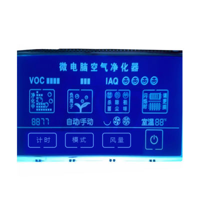 FSTN Özel LCD Ekran, COF 7 Bölümlü LED Ekran Çapraz