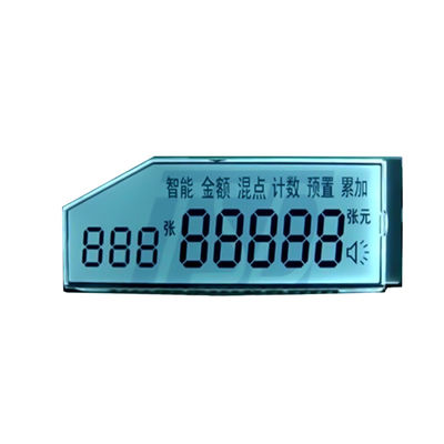 ODM Özel LCD Ekran Temperatür tabancası için yedi segmentli tek renkli