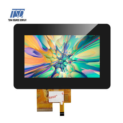 RGB Arayüzü 280nits TFT LCD Ekran, CTP 4.3 İnç 480x272 Çözünürlük ile