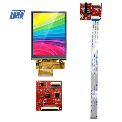 20pin 2.8 '' TFT LCD Modül Ekran HMI Dirençli Dokunmatik Ekran UART Arayüzü