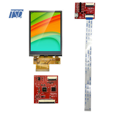 20pin 2.8 '' TFT LCD Modül Ekran HMI Dirençli Dokunmatik Ekran UART Arayüzü