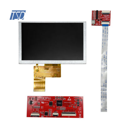 RTP 800x480 5 İnç Tft Lcd Ekran Modülü HMI UART Arayüzü