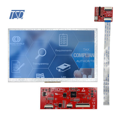HMI Seri Çözüm 800x480 Dokunmatik Ekran Akıllı LCD Modülü UART Arayüzü 7'