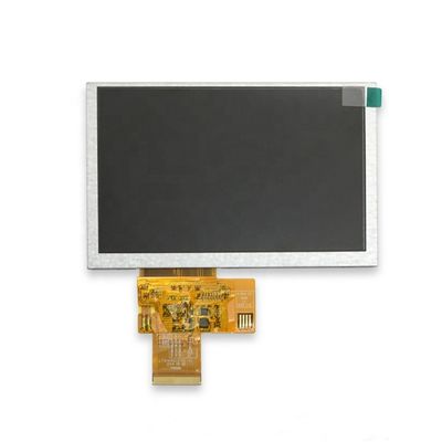 5.0'' Renkli 800x480 12 O'clock LCD Modül Ekran RGB Arayüzlü 12LED Parlama önleyici