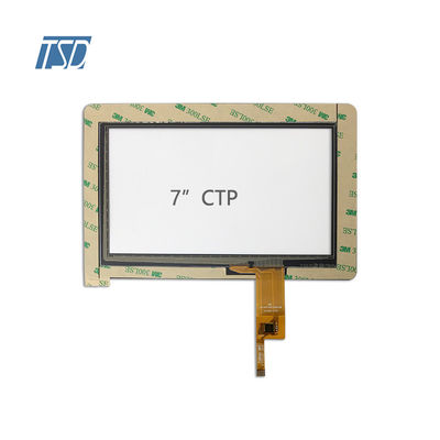 Özel PCAP Dokunmatik Ekran Ctp Temperli Cam I2C Arayüzü 7 İnç