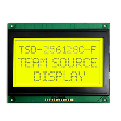 Özel 256x128 FSTN İletken Pozitif COB Grafik Monokrom LCD Ekran Modülü