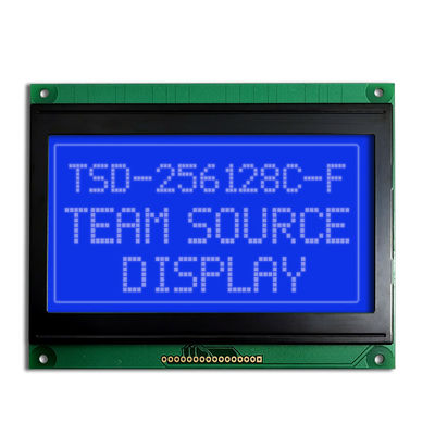 Özel 256x128 FSTN İletken Pozitif COB Grafik Monokrom LCD Ekran Modülü