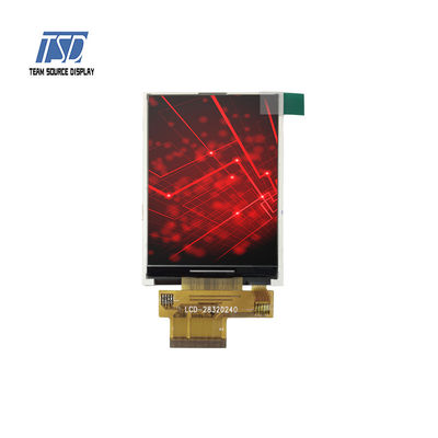 2.8 inç 240x320 Çözünürlük 280nit MCU Arayüzü ILI9341V IC TFT LCD Ekran