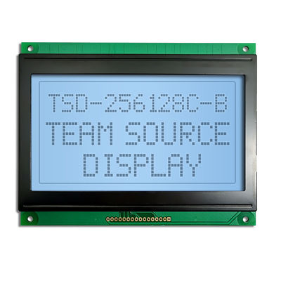 Özel 256x128 STN Mavi İletken Pozitif COB Grafik Monokrom LCD Ekran Modülü