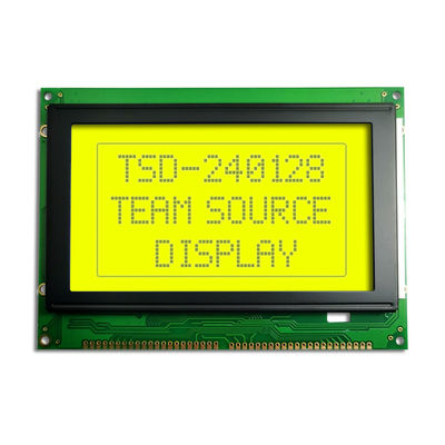 240X128 STN Sarı Mavi Pozitif COB Grafik Monokrom LCD Ekran Modülü