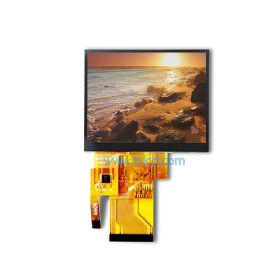 320x240 Çözünürlük ile 500nit RGB Arayüzü CTP 3.5 İnç TFT LCD Ekran