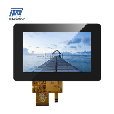 ILI5480 IC 500nits 5 İnç TFT LCD Ekran 800x480 TTL Arayüzü ile TFT LCD Ekran