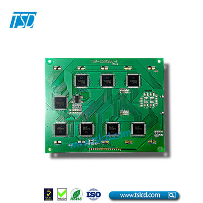 256x128 STN FSTN COB LCD Modülü, Mavi ve Sarı Yeşil Aydınlatmalı