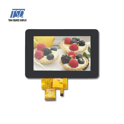 TTL Arayüzü ile ILI5480 IC 500nits 5.0 İnç 800x480 TFT LCD Ekran