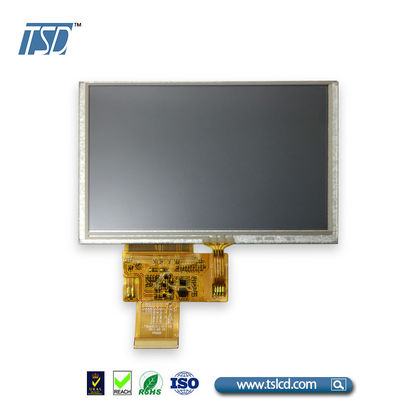 5'' 5 İnç 800xRGBx480 Çözünürlük RGB Arayüzü TN TFT LCD Ekran Modülü