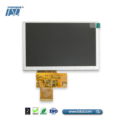 5'' 5 İnç 800xRGBx480 Çözünürlük SPI Arayüzü IPS TFT LCD Ekran Modülü