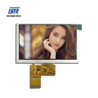 5 İnç TTL Arayüzü IPS TFT LCD Ekran Modülü 800xRGBx480