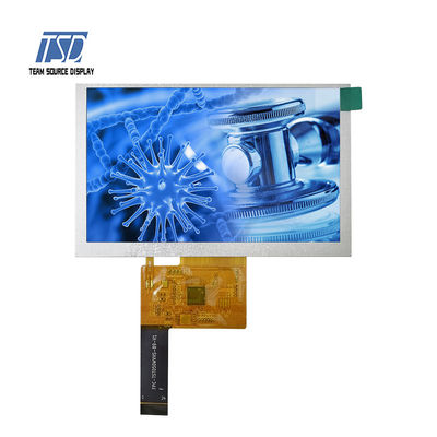 800x480 Çözünürlük 5 İnç SPI Arayüzü IPS LCD Panel